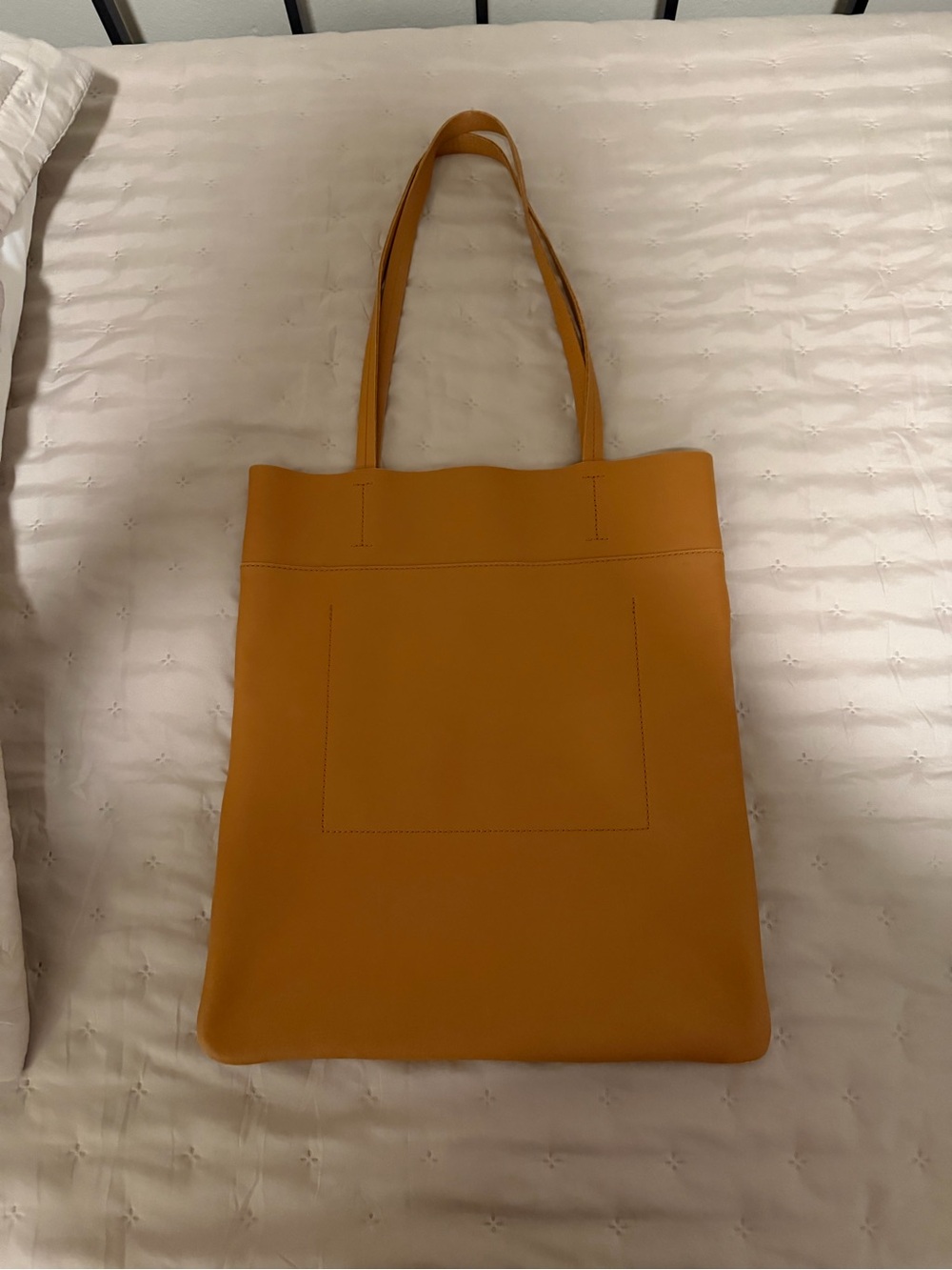 Madewell Leather Magazine Tote - Picture 2 of 2